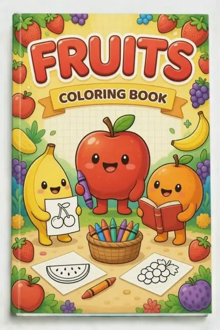 Fruits - Coloring Book