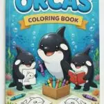 Orcas - Coloring Book