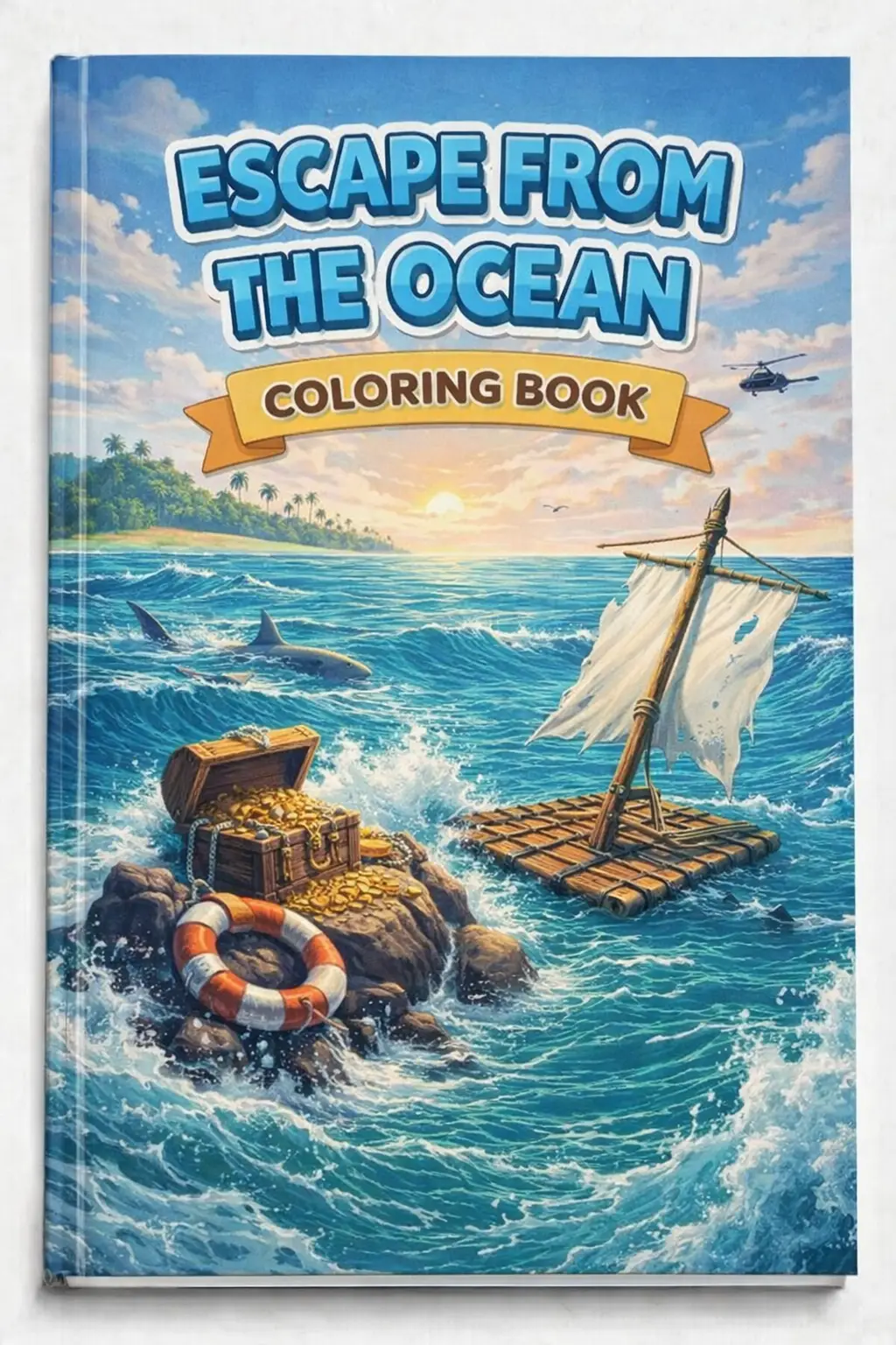 Escape From The Ocean - Coloring Book Escape From The Ocean - Coloring Book