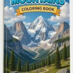 Mountains - Coloring Book