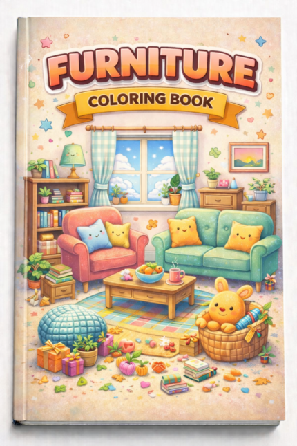 Furnitures - Coloring Book
