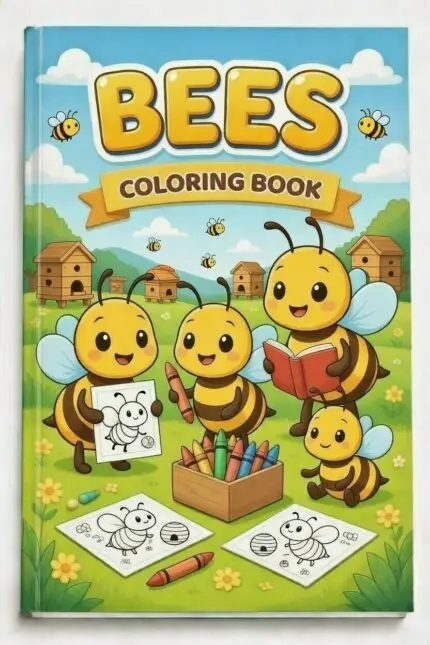 Bees - Coloring Book